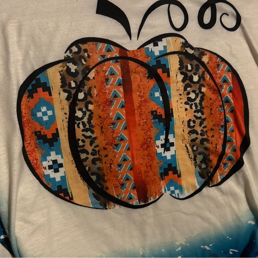 Fall Pumpkin Tee - Picture 2 of 3